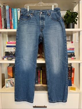 Levi's 501 90s Relaxed Fit, Lightweight Denim Jeans, 31W/30L
